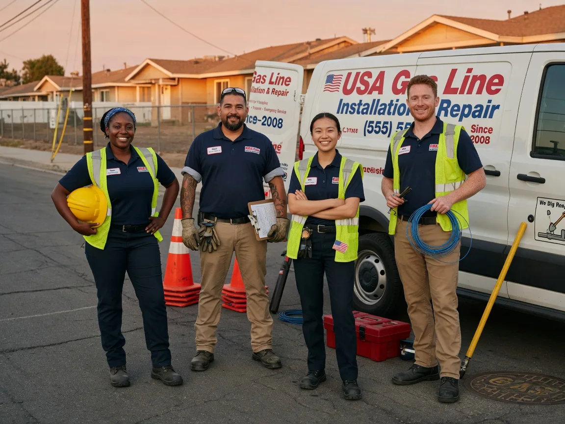 Gas Line Installation company in Shuqualak, MS